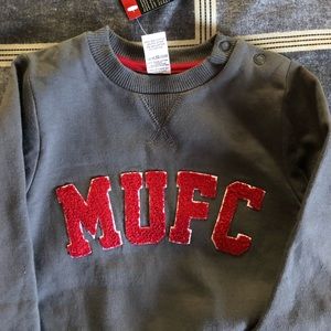 NWT Manchester United Sweatsuit Unisex 9-12 months